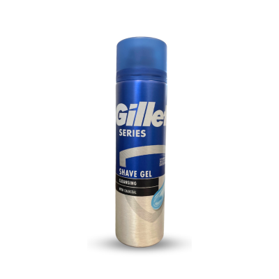 Gillette gél na holenie - Series Cleansing Charcoal 200ml