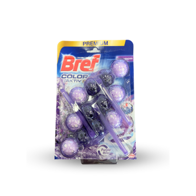 Bref WC blok - Power Aktiv Lavender 3x50g