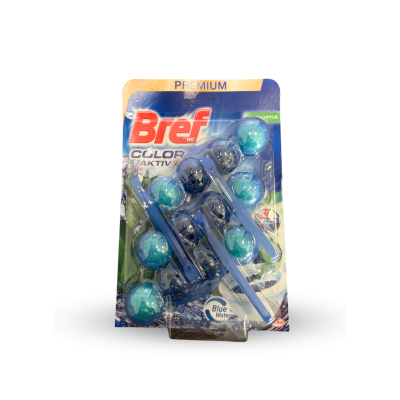 Bref WC blok - Color Aktiv Eucalyptus 3x50g