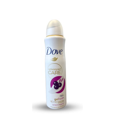 Dove sprejový dezodorant - Acai Berry and Waterlilly 150ml