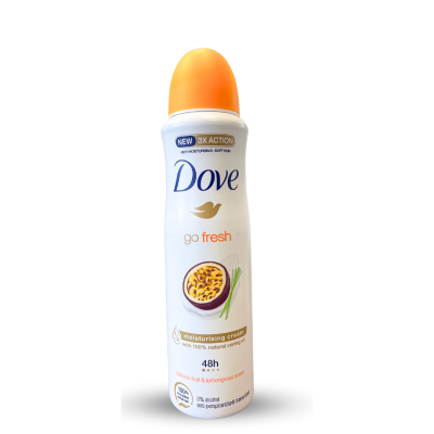 Dove sprejový dezodorant - Passionfruit & Lemongrass 150ml