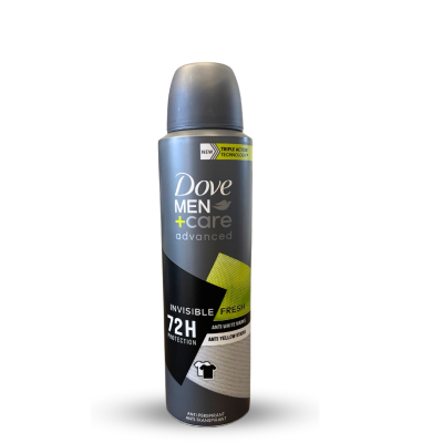 Dove sprejový dezodorant MEN - Invisible Fresh 150ml