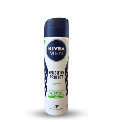 Nivea sprejový dezodorant MEN - Sensitive Protect 150ml