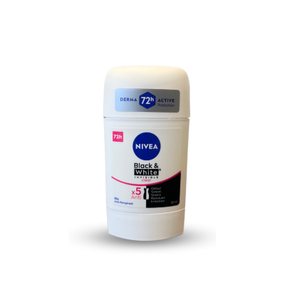 Nivea stick - Invisible B&W Clear 50ml