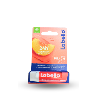 Labello balzam na pery - Peach Shine 4,8g