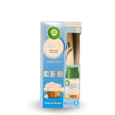 Air Wick auto. osviežovač - Linen in the air 250ml