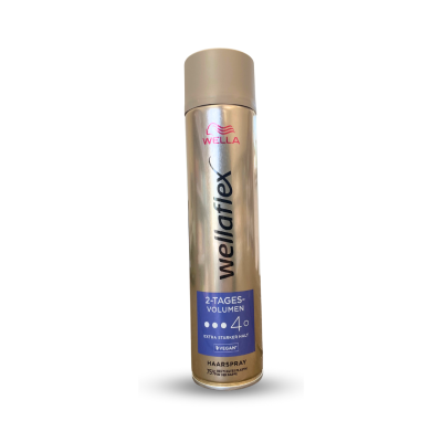 Wellaflex lak na vlasy - 2Days Volume 4 250ml
