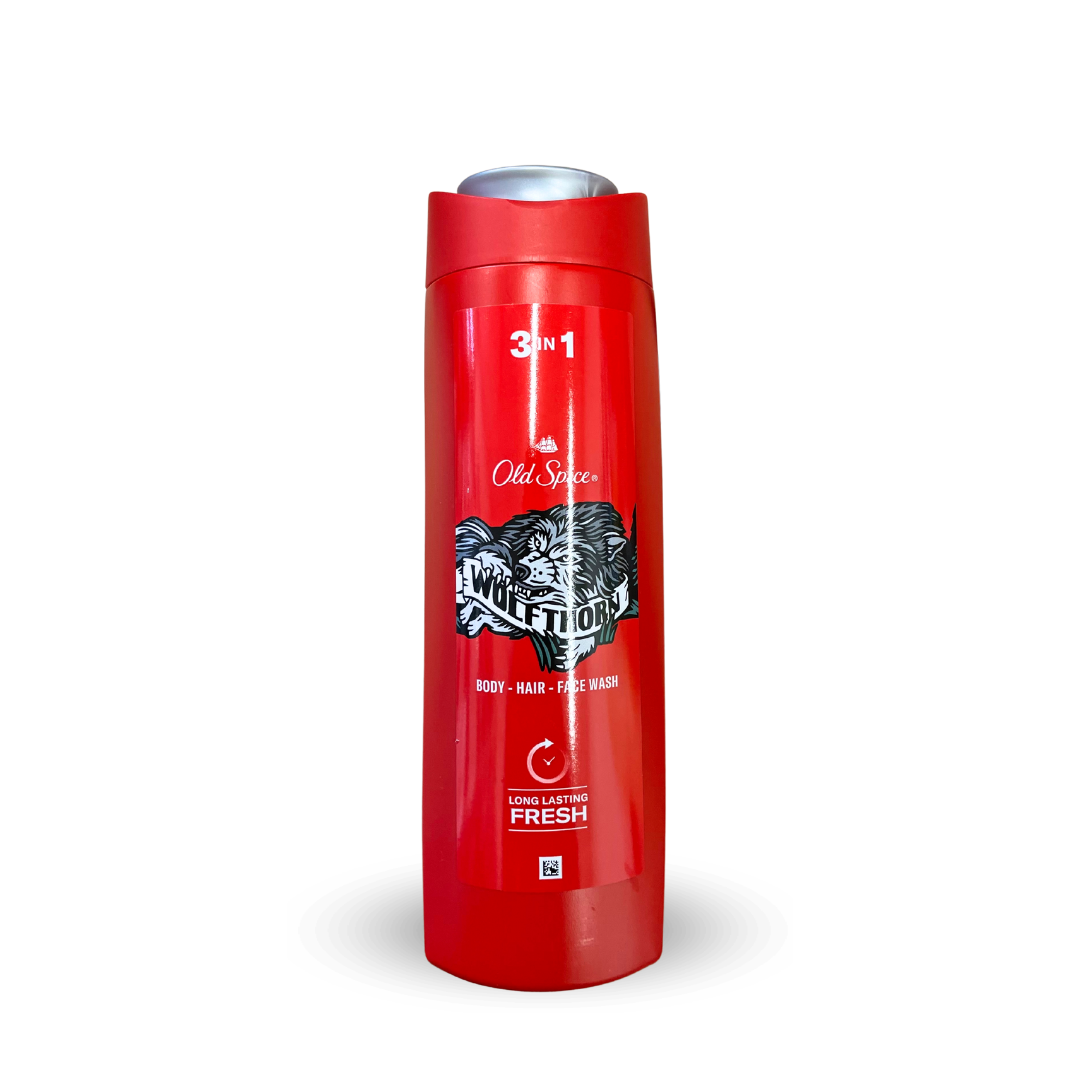 Old Spice - sprchový gél 400ml - 3in1 Wolfthorn