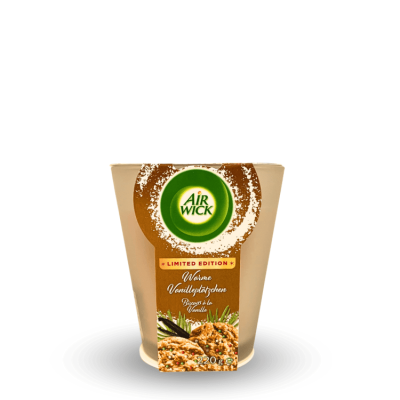 Air Wick sviečka - Vanilla cookie 220g