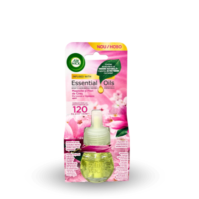 Air Wick náplň do elektrického difúzera - Magnolia and Cherry blossom 19ml