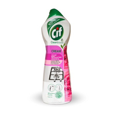 Cif Cream Pink Flower 750 ml