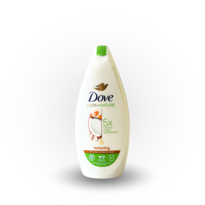 Dove sprchový gél - Coconut & Almond Oil 400ml