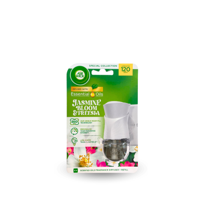 Air Wick elektrický osviežovač vzduchu - Freesia & Jasmine 19ml