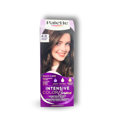 Palette farba na vlasy 2x50ml 4-0