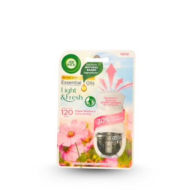 Air Wick elektrický osviežovač vzduchu - Flower Meadow 19ml