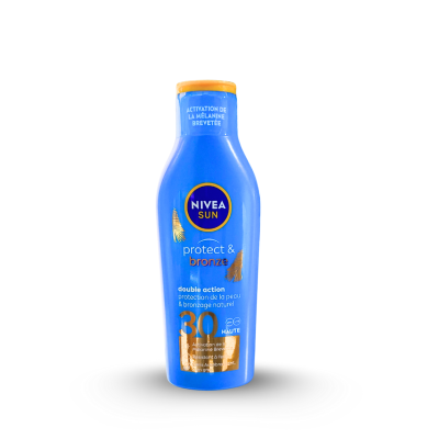 Nivea SUN opaľovací krém - Protect & Bronze SPF 30 200ml