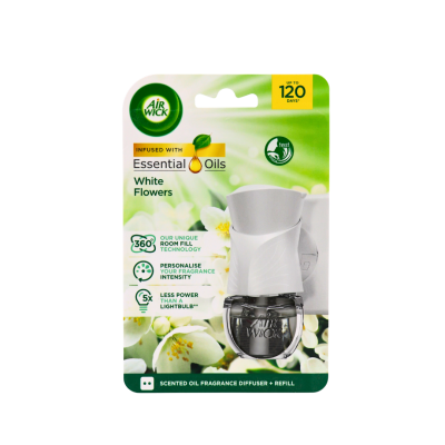 Air Wick elektrický osviežovač vzduchu – White flowers 19ml