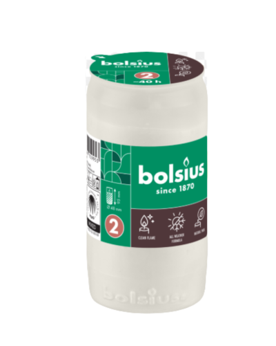 Bolsius Olejová náplň biela 90g (Doba horenia 40h)
