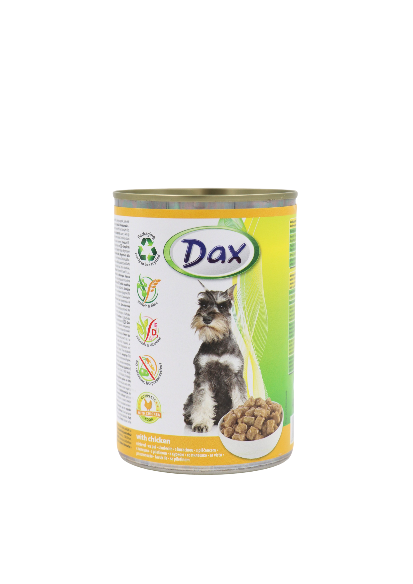 Dax konzerva pre psov – Hydina 415 g