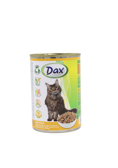 Dax konzerva pre mačky – Hydina 415 g