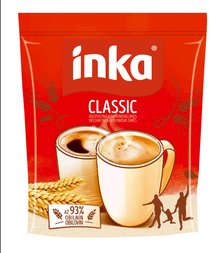 INKA 180g instantná bezkofeínová kávovina 18ks/kartón