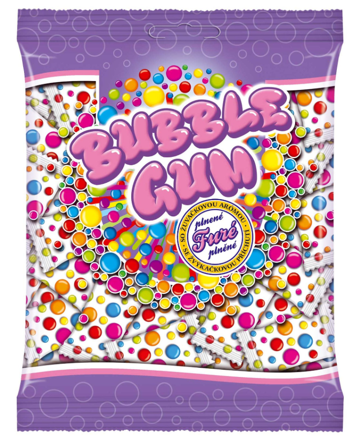 BUBBLE GUM - furé so žuvačkovou arómou 320g 12ks/kartón