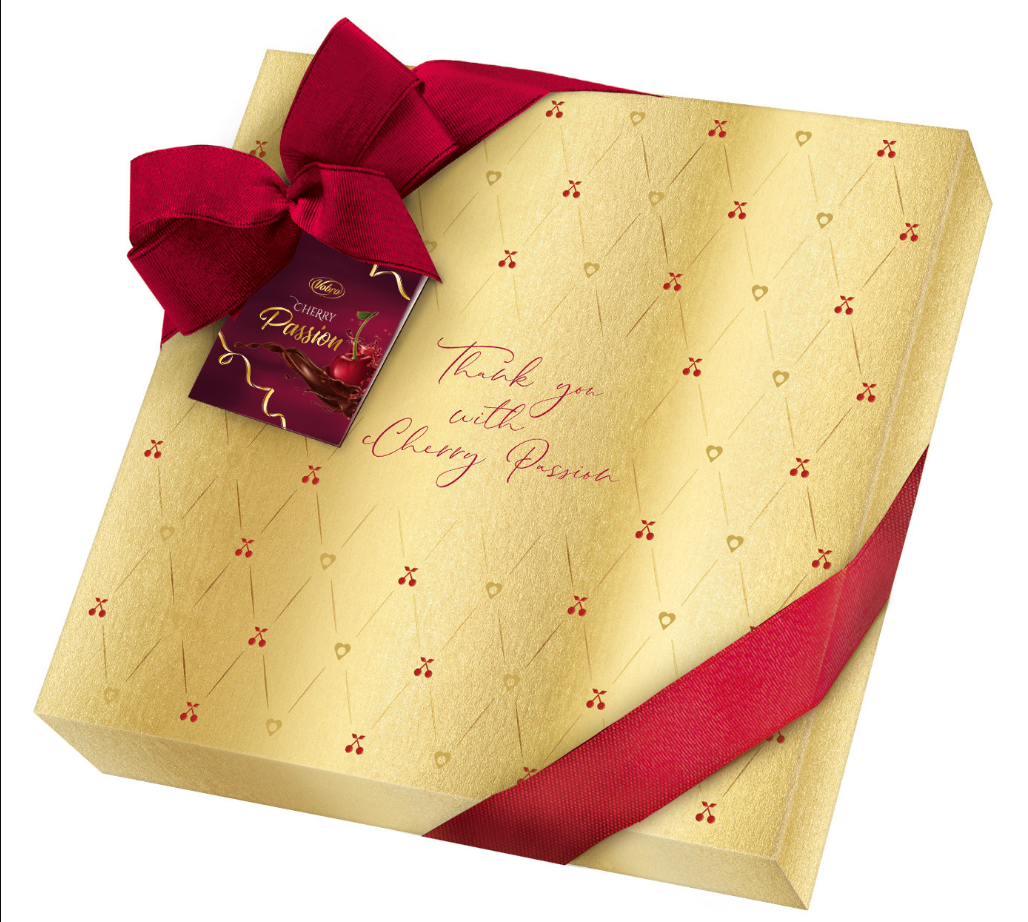 CHERRY PASSION GIFT 147g - s mašlou, višňa
