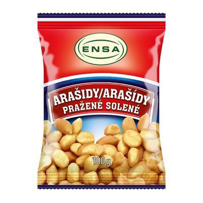 5216 Arašidy Solené lúpané pražené 100g