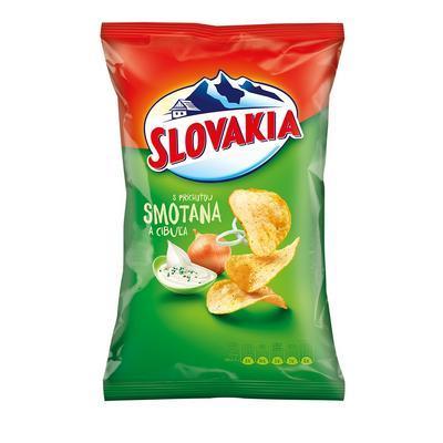 5252 Slovakia chips Lupienky SMOTANOVO-CIBUĽOVÉ 130g